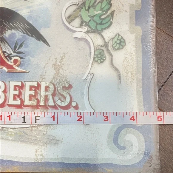Anheuser-Busch Bottled Beers Sign - Picture 2 of 3